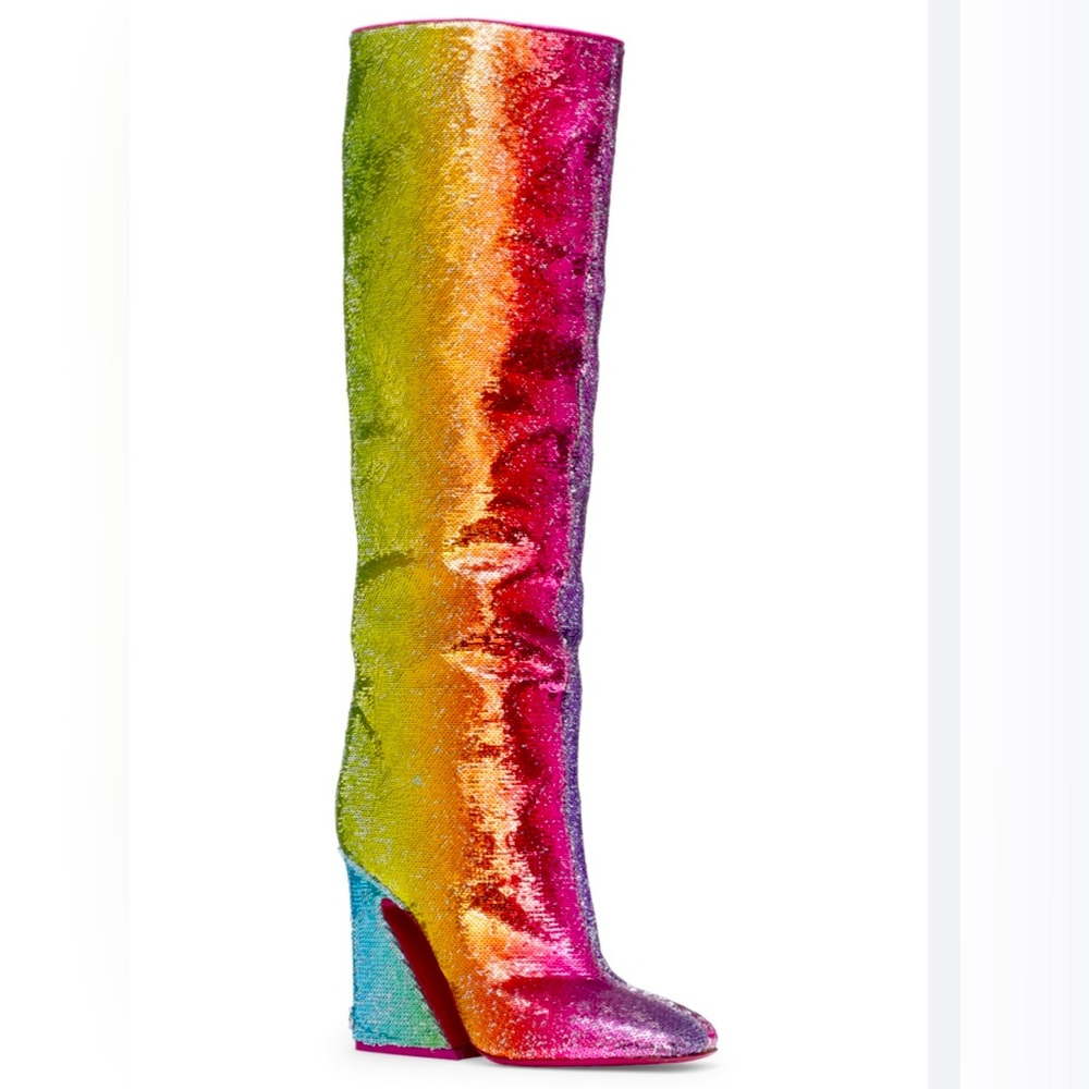 Dolce & Gabbana sequin boots